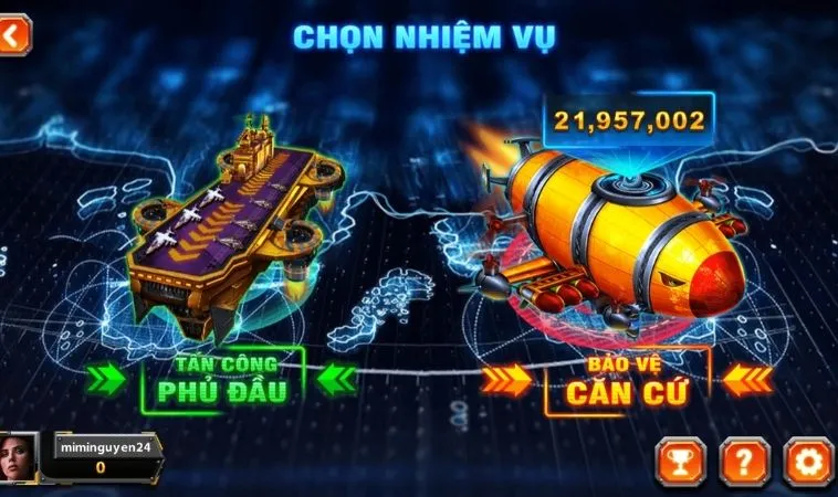 Tham Gia Bắn Cá Đại Chiến B52 Tại 789WIN: Hành Trình Săn Thưởng Đỉnh Cao 2 Các nhiệm vụ trong game Bắn Cá Đại Chiến B52 tại 789WIN