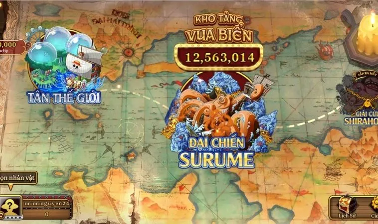Cách Chơi Bắn Cá Đại Hải Trình Tại 789WIN: Chinh Phục Đại Dương 2 Bản đồ trong game Bắn Cá Đại Hải Trình tại 789WIN
