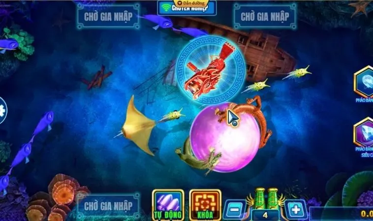 Cách Chơi Bắn Cá Rồng Tại 789WIN: Chinh Phục Rồng Vàng 2 Giao diện chơi game Bắn Cá Rồng tại 789WIN